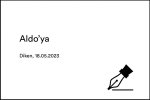 Aldo'ya